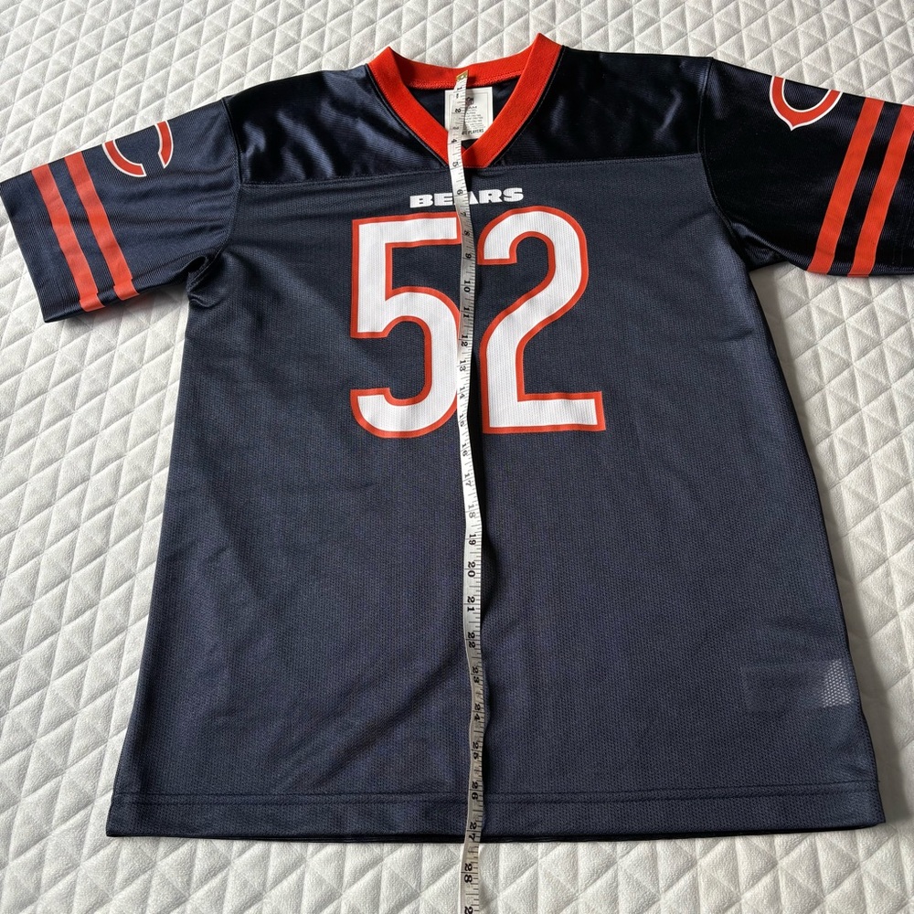Khalil Mack Jersey #52 Chicago Bears NFL Football Youth XL (16/18) - Picture 15 of 15